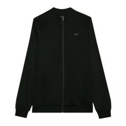 Kurtka Męska WMM00TSWSM1463. Czarne kurtki męskie 4f, m, bez wzorów, bez ramiączek, bez kaptura. Za 210.99 zł.