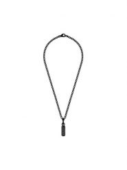 PHILIPP PLEIN Naszyjnik Gothic Tag PJTEA09NU Srebrny. Szare biżuteria dla mężczyzn Philipp Plein, z tworzywa sztucznego, metalowe. Za 769.99 zł.