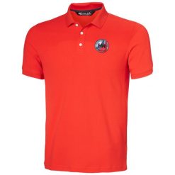 Polo Helly Hansen HP Race 2.0. Czerwone koszulki polo męskie Helly Hansen, l, bez wzorów, bez kołnierzyka, bez ramiączek. Za 342.50 zł.