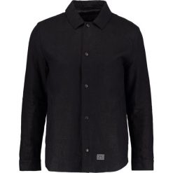 Brixtol Textiles TRENT Kurtka wiosenna black. Czarne kurtki męskie Brixtol Textiles, ze lnu. W wyprzedaży za 419.50 zł.