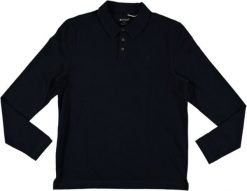 Męski Longsleeve Mustang Style Portis Dark Sapphire 1016296 4136. Niebieskie koszulki męskie z długim rękawem Mustang, m, bez wzorów, bez kołnierzyka, bez ramiączek. Za 109.99 zł.