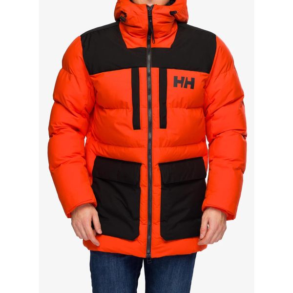 Kurtka zimowa męska Helly Hansen Patrol Parka. Czerwone kurtki męskie Helly Hansen, na zimę, m, bez wzorów, sportowe, bez ramiączek, bez kaptura. Za 1,530.00 zł.