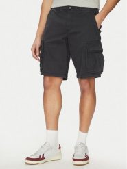 Gap Szorty materiałowe 880822-02 Czarny Relaxed Fit. Czarne szorty męskie GAP, bez wzorów, z bawełny. Za 159.99 zł.