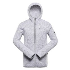 Bluza męska polarowa z kapturem Alpine Pro Zeg 2. Szare bluzy z kapturem męskie Alpine Pro, m, bez wzorów, z polaru, z kapturem. W wyprzedaży za 369.00 zł.
