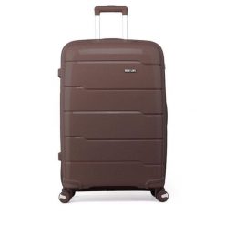 Walizka średnia Semi Line. Brązowe walizki męskie Semi-line, bez wzorów, średnie. Za 219.99 zł.