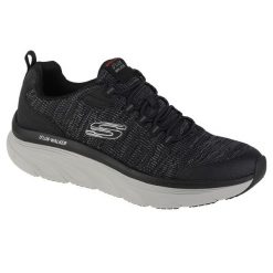 Buty sportowe Sneakersy męskie, D'Lux Walker-Pensive. Szare buty sportowe na co dzień męskie Skechers, m, bez wzorów, z materiału, casualowe, bez ramiączek, bez kaptura, trekkingowe. Za 299.99 zł.