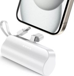 Powerbank Alogy PowerBank 5000mAh Alogy bank energii kieszonkowy mały ładowarka zewnętrzna Power Bank USB-C i lightning Biały. Białe powerbanki Alogy. Za 70.09 zł.