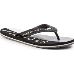 Japonki TOMMY HILFIGER - Hilfiger Print Beach Sandal FM0FM02074 Black 990. Klapki i japonki męskie Tommy Hilfiger. Za 139.00 zł.