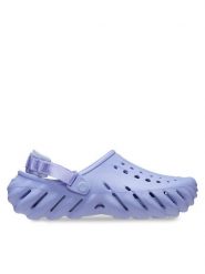 Crocs Klapki Echo Clog 207937 Fioletowy. Fioletowe klapki i japonki męskie Crocs, bez wzorów, z tworzywa sztucznego. Za 199.99 zł.