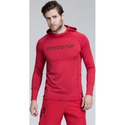 Bluza treningowa męska BLMF251 - czerwony. Bluzy rozpinane męskie marki 4f. W wyprzedaży za 99.99 zł.