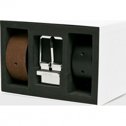 Calvin Klein - Pasek skórzany (2-pack). Paski męskie marki Calvin Klein. W wyprzedaży za 319.90 zł.