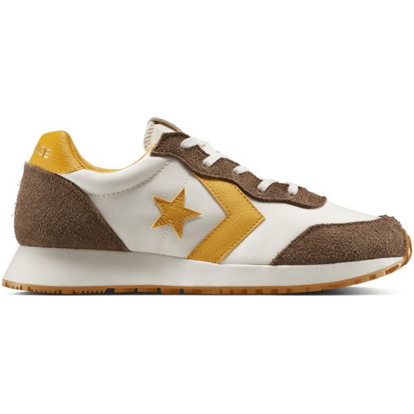 Buty sportowe Converse Omega Trainer. Brązowe buty trekkingowe męskie Converse, bez wzorów, z zamszu, sportowe, bez obcasa, bez zapięcia. Za 383.05 zł.