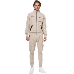 Kurtka z dresu Benlee Camarillo. Brązowe kurtki męskie BENLEE, m, bez wzorów, z dresówki, sportowe, bez ramiączek, bez kaptura. Za 420.00 zł.