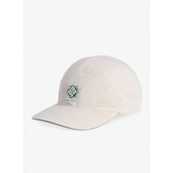 Czapka z daszkiem Columbia Speed Trail Ball Cap - dark stone/gem splatter. Brązowe czapki męskie Columbia, bez wzorów, sportowe. Za 137.49 zł.