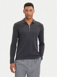 Marc O'Polo Polo M29 2144 52078 Szary Regular Fit. Szare koszulki polo męskie Marc O'Polo, m, bez wzorów, z bawełny, bez kołnierzyka, bez ramiączek. Za 389.99 zł.