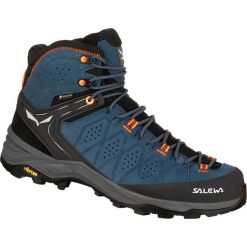 Buty trekkingowe męskie Salewa MS Alp Trainer 2 Mid Gtx. Czarne buty trekkingowe męskie Salewa, bez wzorów, z materiału, za kostkę, bez zapięcia, trekkingowe. Za 1,008.00 zł.