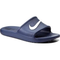 Klapki NIKE - Kawa Shower 832528 400 Midnight Navy/White. Niebieskie klapki i japonki męskie Nike. Za 99.00 zł.