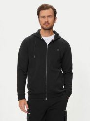 Boss Bluza C-Spence 01 50520303 Czarny Regular Fit. Czarne bluzy rozpinane męskie Boss, m, bez wzorów, z bawełny, bez ramiączek, bez kaptura. Za 769.99 zł.
