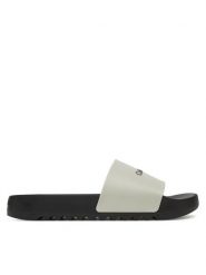 Calvin Klein Klapki Chunky Pool Slide Rub HM0HM01063 Szary. Szare klapki i japonki męskie Calvin Klein, bez wzorów, z tworzywa sztucznego. Za 179.99 zł.