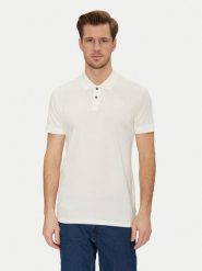 Blend Polo 20717857 Biały Regular Fit. Białe koszulki polo męskie Blend, m, bez wzorów, z bawełny, bez kołnierzyka, bez ramiączek. Za 49.99 zł.