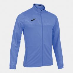 Bluza tenisowa męska Joma Montreal. Niebieskie bluzy nierozpinane męskie Joma, m, bez wzorów, sportowe, bez ramiączek, bez kaptura. Za 99.99 zł.