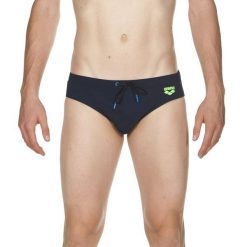 Kąpielówki slipy męskie na basen Arena Sunf Aded Brief. Niebieskie kąpielówki męskie ARENA, m, bez wzorów. Za 49.99 zł.