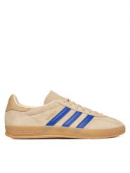 Adidas Sneakersy Gazelle Indoor IH9660 Beżowy. Brązowe buty sportowe na co dzień męskie ADIDAS, m, bez wzorów, ze skóry, bez ramiączek, bez kaptura. Za 529.99 zł.