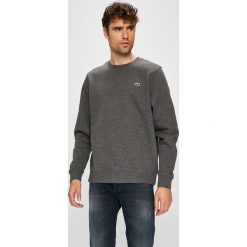 Lacoste - Bluza. Szare bluzy rozpinane męskie Lacoste, z bawełny. W wyprzedaży za 329.90 zł.