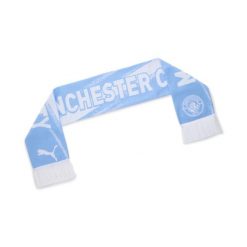 Szalik Essentials Manchester City PUMA. Białe szaliki męskie Puma, bez wzorów, sportowe. Za 109.00 zł.