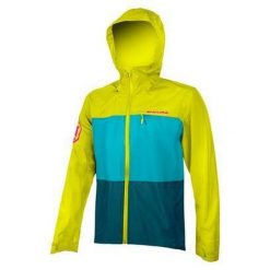 Kurtka rowerowa męska Endura Singletrack II Waterproof. Żółte kurtki treningowe męskie ENDURA, m, bez wzorów, bez kaptura, rowerowe. Za 629.99 zł.