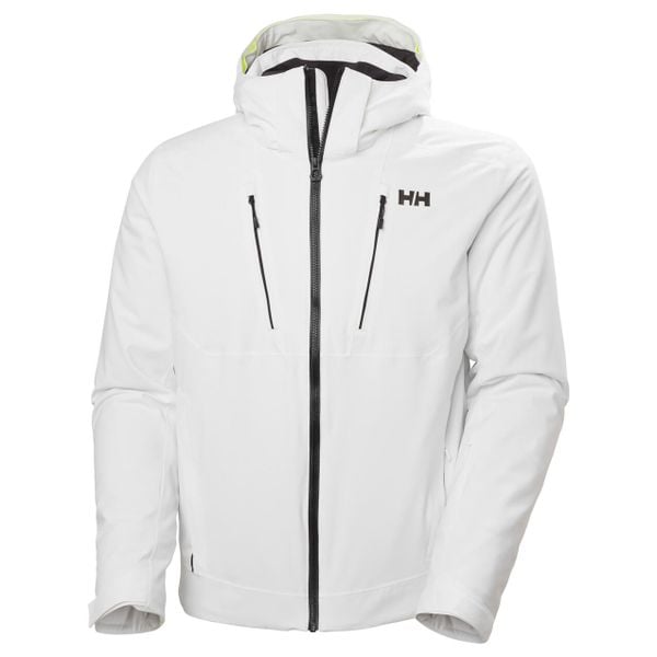 Kurtka narciarska Helly Hansen Alpha 4.0. Białe kurtki narciarskie i snowboardowe męskie Helly Hansen, na zimę, m, bez wzorów, bez kaptura, narciarskie. W wyprzedaży za 1,641.00 zł.