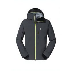 Kurtka narciarska męska Schöffel 3L Pizac. Szare kurtki narciarskie i snowboardowe męskie Schöffel, l, bez wzorów, bez kaptura, narciarskie. Za 2,499.99 zł.