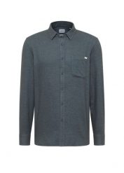 Męska Koszula Mustang Style Eastbridge Bluestone 1016959 5180. Koszule męskie Mustang, l, bez wzorów, bez kołnierzyka, bez ramiączek. Za 169.99 zł.