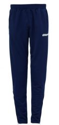 Spodnie Uhlsport Essential Performance. Niebieskie długie spodnie sportowe męskie Uhlsport, bez wzorów, do piłki nożnej. Za 167.50 zł.