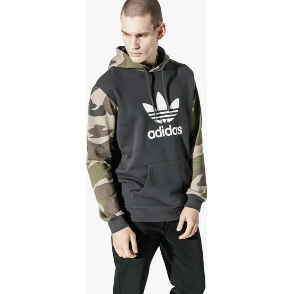 Adidas Bluza Camo Oth Hoody , czarny, rozmiar L. Czarne bluzy nierozpinane męskie ADIDAS, l, bez wzorów, z bawełny, z kapturem. W wyprzedaży za 199.99 zł.