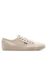 Helly Hansen Tenisówki Fjord Canvas 2 11916 Écru. Brązowe trampki męskie Helly Hansen, bez wzorów, z materiału, bez zapięcia. Za 199.99 zł.