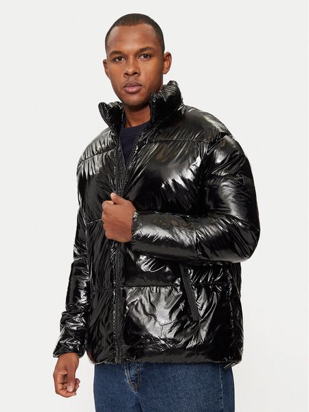 KARL LAGERFELD Kurtka zimowa 505008 544517 Czarny Regular Fit. Czarne kurtki męskie KARL LAGERFELD, na zimę, m, bez wzorów, z syntetyku, bez ramiączek, bez kaptura. Za 1,069.00 zł.