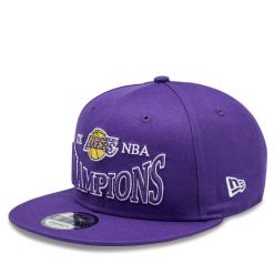 Czapka z daszkiem New Era. Fioletowe czapki męskie New Era, na zimę, bez wzorów. Za 159.99 zł.