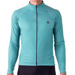 Bluza Kolarska męska LUXA Horizon. Zielone bluzy nierozpinane męskie LUXA, m, bez wzorów, z poliesteru, eleganckie, bez ramiączek, bez kaptura. Za 519.00 zł.