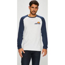 Ellesse - Longsleeve. Szare koszulki męskie z długim rękawem Ellesse, z nadrukiem, z dzianiny, z okrągłym kołnierzem, z długim rękawem. W wyprzedaży za 139.90 zł.