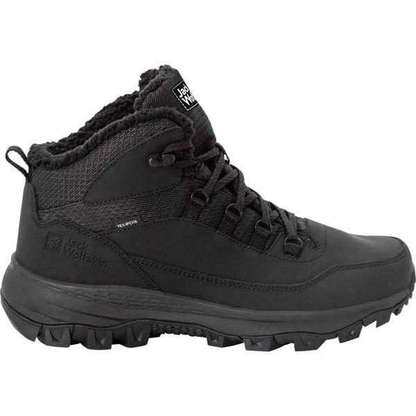 Buty trekkingowe męskie Jack Wolfskin Everquest Texapore Mid. Czarne buty trekkingowe męskie Jack Wolfskin, bez wzorów, z materiału, za kostkę, bez zapięcia, trekkingowe. Za 684.00 zł.