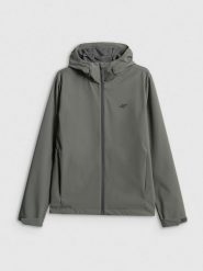 4F Kurtka softshell membrana 5000 męska - zielona 3XL. Zielone kurtki softshell męskie 4f, m, bez wzorów, z materiału, bez kaptura. Za 299.99 zł.