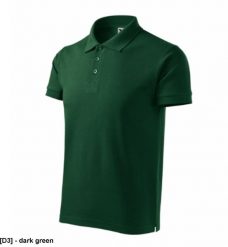 Cotton Heavy 215 - ADLER - Koszulka polo męska, 220 g/m2, 100% bawełna, - dark green 3XL. Zielone koszulki polo męskie Malfini, m, bez wzorów, z bawełny, bez kołnierzyka, bez ramiączek. Za 77.24 zł.