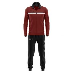 Givova One Full Zip Polarfleece – bluza treningowa L. Brązowe bluzy nierozpinane męskie Givova, l, bez wzorów, z dresówki, eleganckie, bez ramiączek, bez kaptura. Za 245.99 zł.