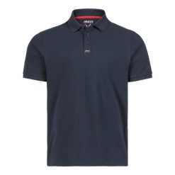 Polo Musto Essential Pique. Niebieskie koszulki polo męskie Musto, m, bez wzorów, bez kołnierzyka, bez ramiączek. Za 265.50 zł.