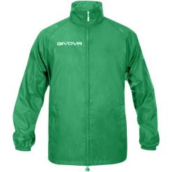 Kurtka Givova Rain Basico zielona. Zielone kurtki męskie Givova, xs, bez wzorów, sportowe, bez ramiączek, bez kaptura. Za 45.96 zł.