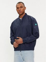 Save The Duck Kurtka bomber D31163U WIND18 Granatowy Regular Fit. Niebieskie kurtki męskie Save the duck, m, bez wzorów, z syntetyku, bez ramiączek, bez kaptura. Za 719.99 zł.