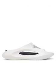 Plein Sport Klapki SAES USG0039 SXV022N Biały. Białe klapki i japonki męskie Plein Sport, bez wzorów, z syntetyku. Za 399.99 zł.