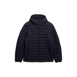Bluza z kapturem Superdry Fuji Lite. Niebieskie bluzy z kapturem męskie Superdry., m, bez wzorów, z kapturem. Za 486.50 zł.