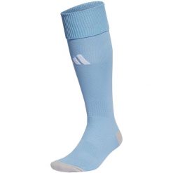 Getry piłkarskie Adidas Milano 23. Niebieskie legginsy męskie ADIDAS, bez wzorów, do piłki nożnej. Za 30.99 zł.